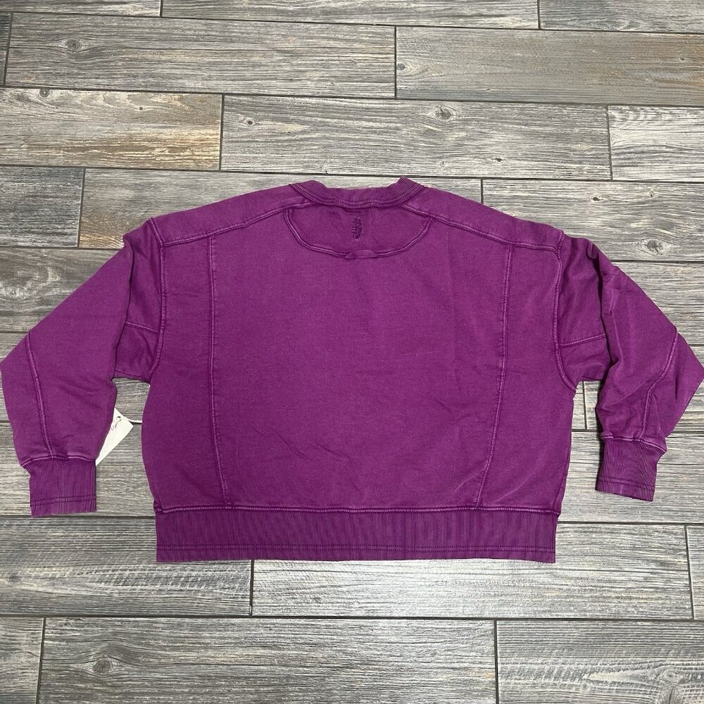 NWT Free People Movement x Hatch Maternity Intercept Pullover XS X-Small Berry - Picture 15 of 15